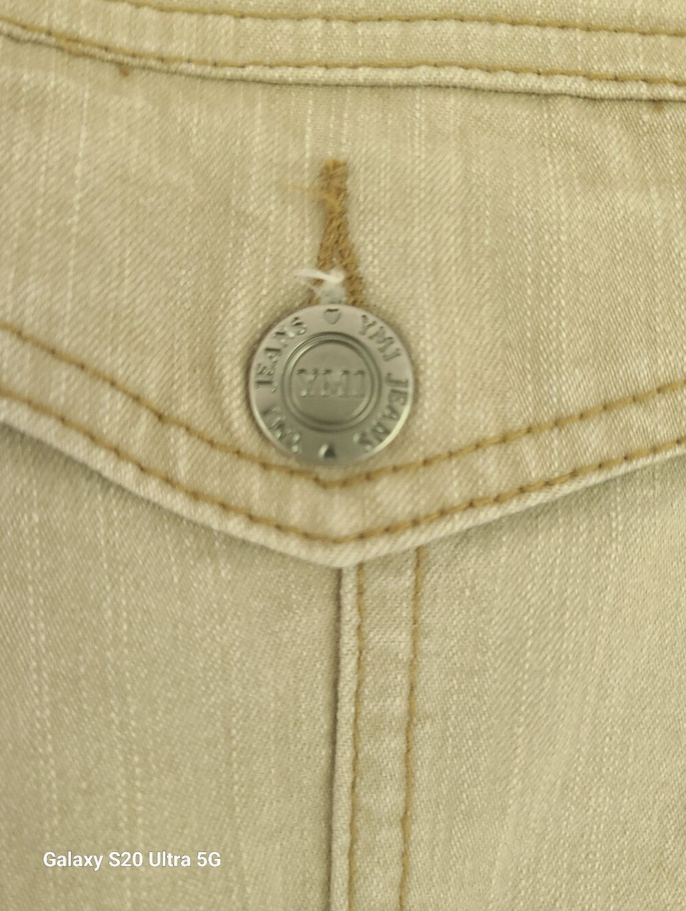 YMI Beige Jean Jacket - Picture 5 of 5